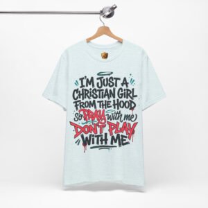 Christian Hood - Pray With Me - Graphic T-Shirt - Image 8