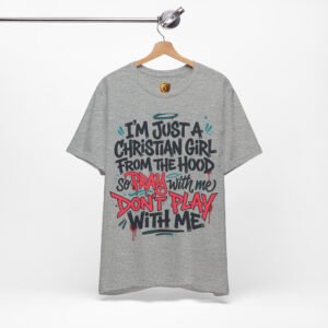 Christian Hood - Pray With Me - Graphic T-Shirt - Image 20