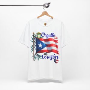 Puerto Rican - Orgullo de mi Corazón - Graphic T-Shirt - Image 2
