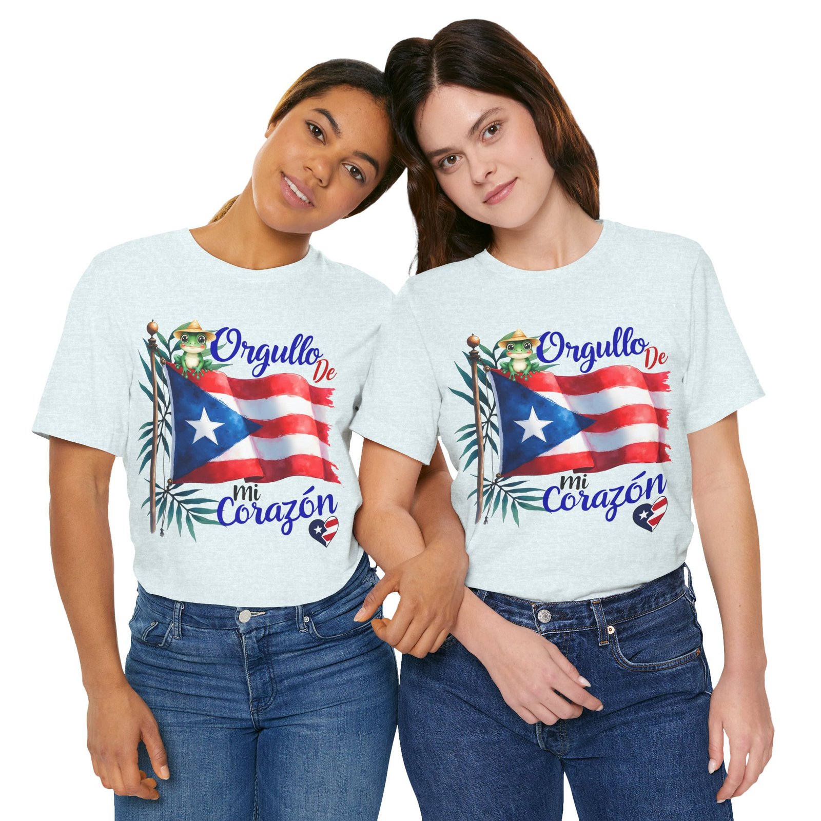 Puerto Rican - Orgullo de mi Corazón - Graphic T-Shirt - Image 8