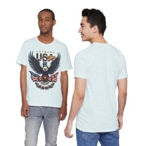 USA Eagle Tee - Patriotic American Flag Graphic T-Shirt - Image 10