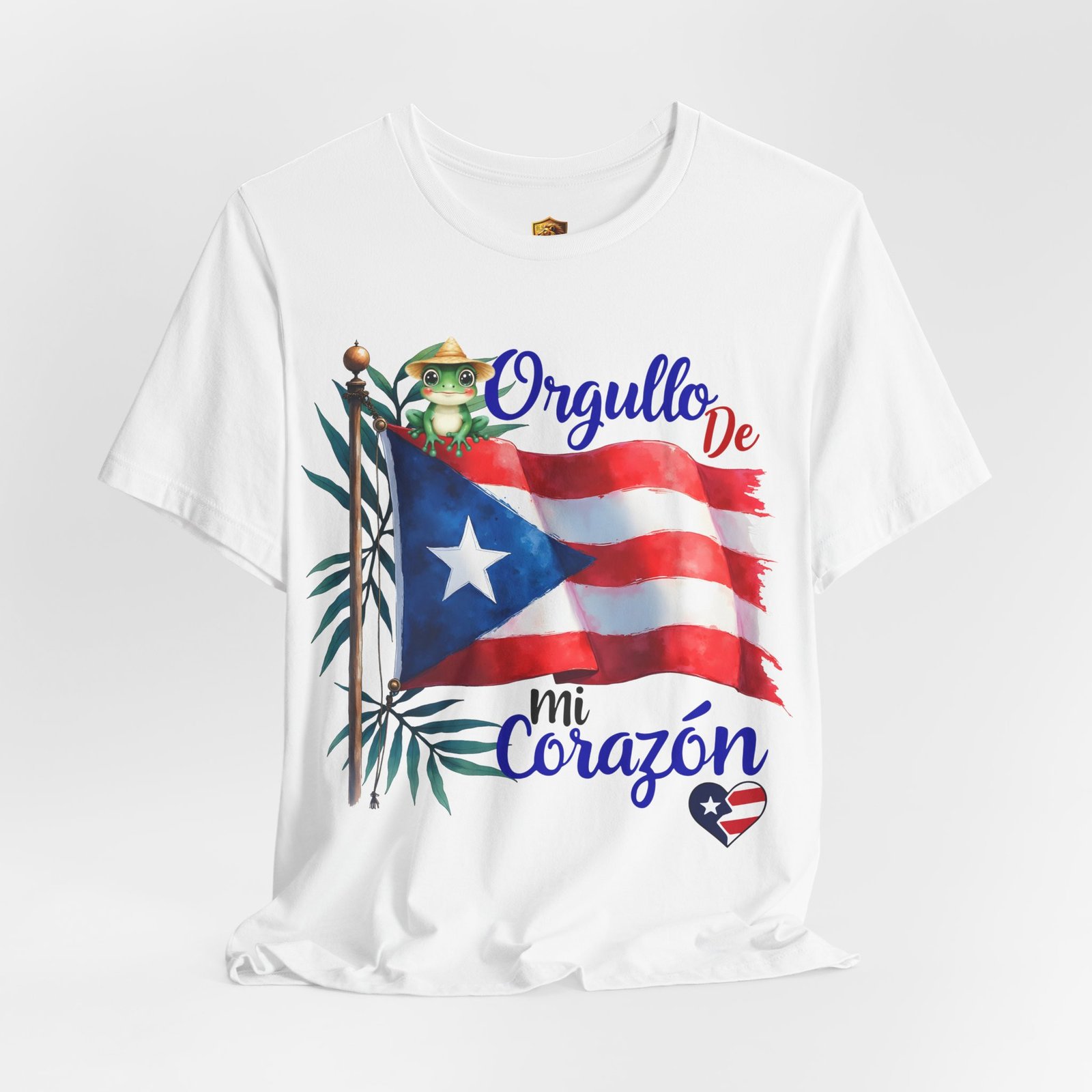 Puerto Rican - Orgullo de mi Corazón - Graphic T-Shirt - Image 4