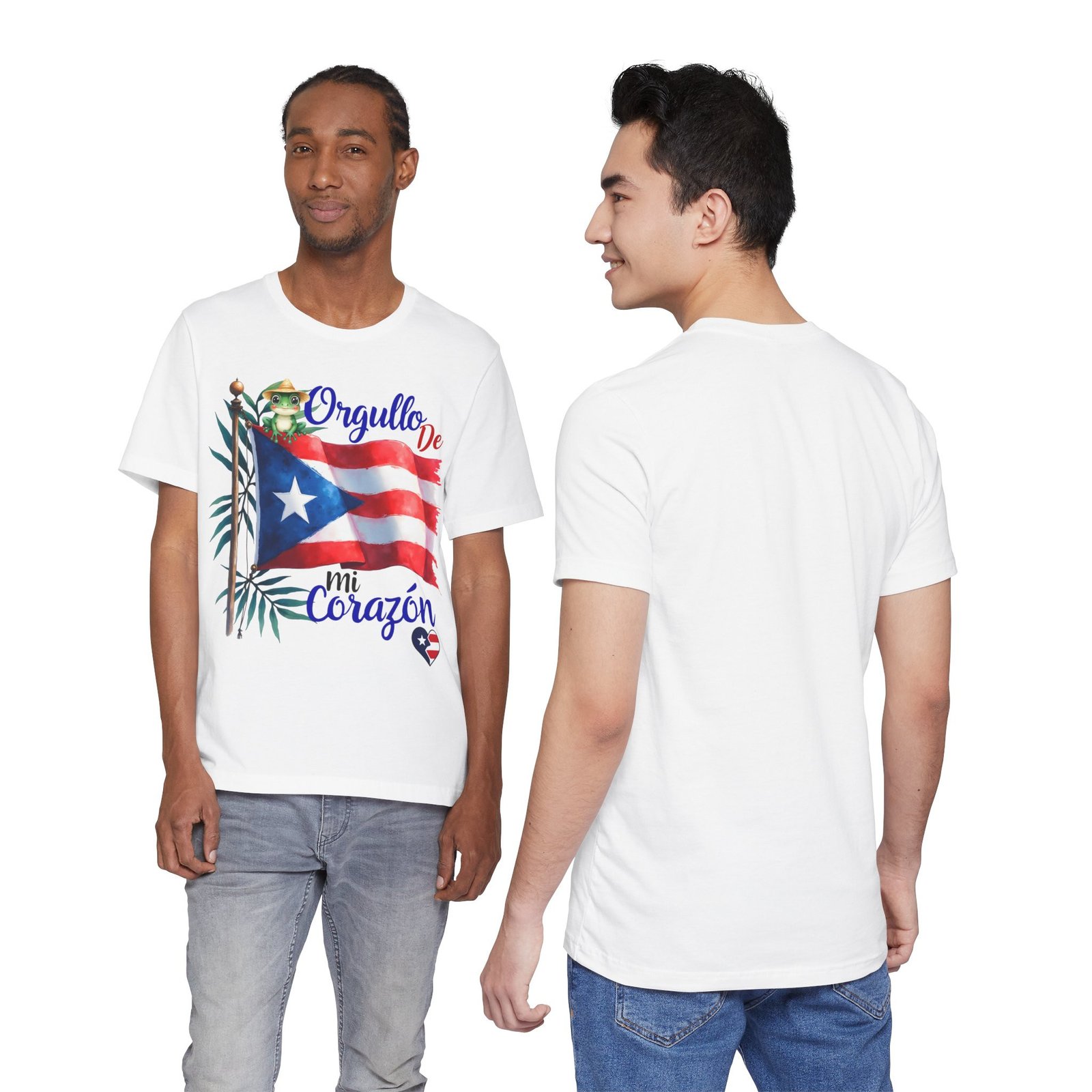 Puerto Rican - Orgullo de mi Corazón - Graphic T-Shirt