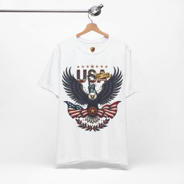 USA Eagle Tee - Patriotic American Flag Graphic T-Shirt