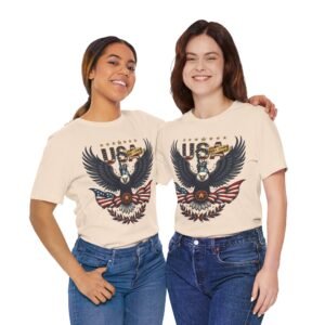 USA Eagle Tee - Patriotic American Flag Graphic T-Shirt - Image 7